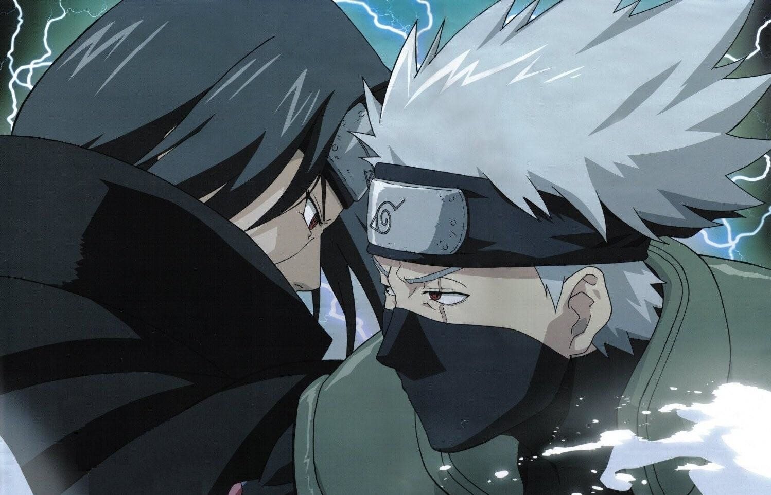 Kakashi Hatake e Sasuke Naruto, clan Uchiha, 1498x963 HD, Desktop