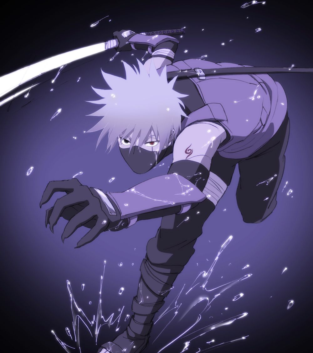 Kakashi ANBU Naruto maschera, 1000x1126 Verticale, Mobile