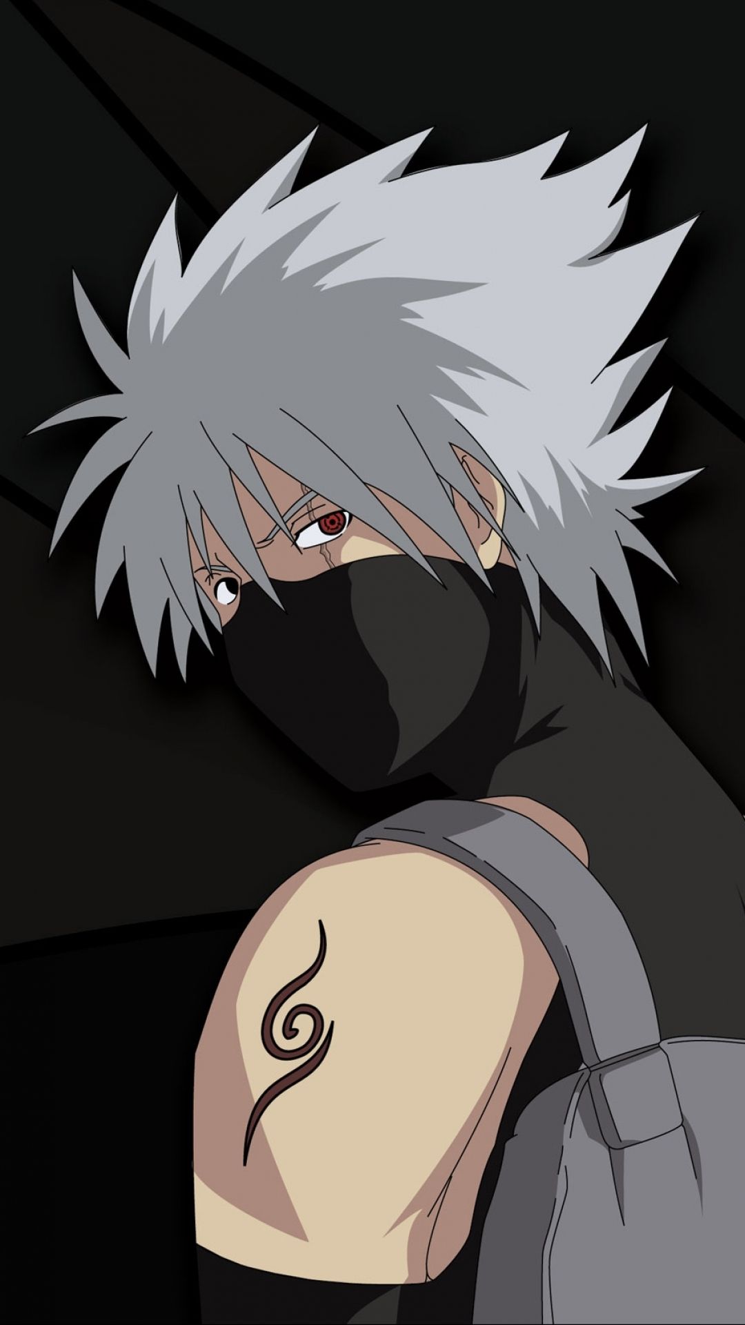 Kakashi Hatake Naruto, ninja copiatore, 1080x1920 Full HD Verticale, Smartphone