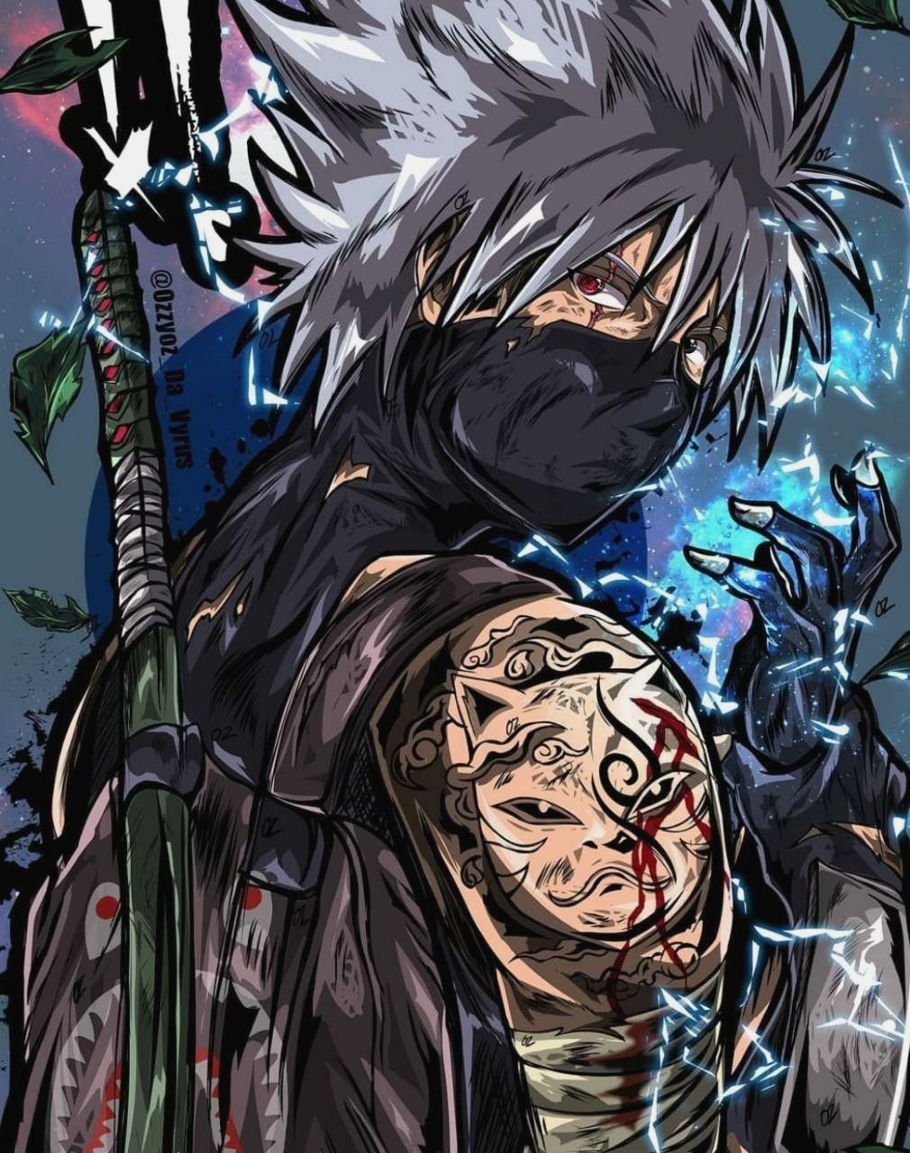 Kakashi ANBU maschera tigre, 1010x1280 Verticale, Telefono