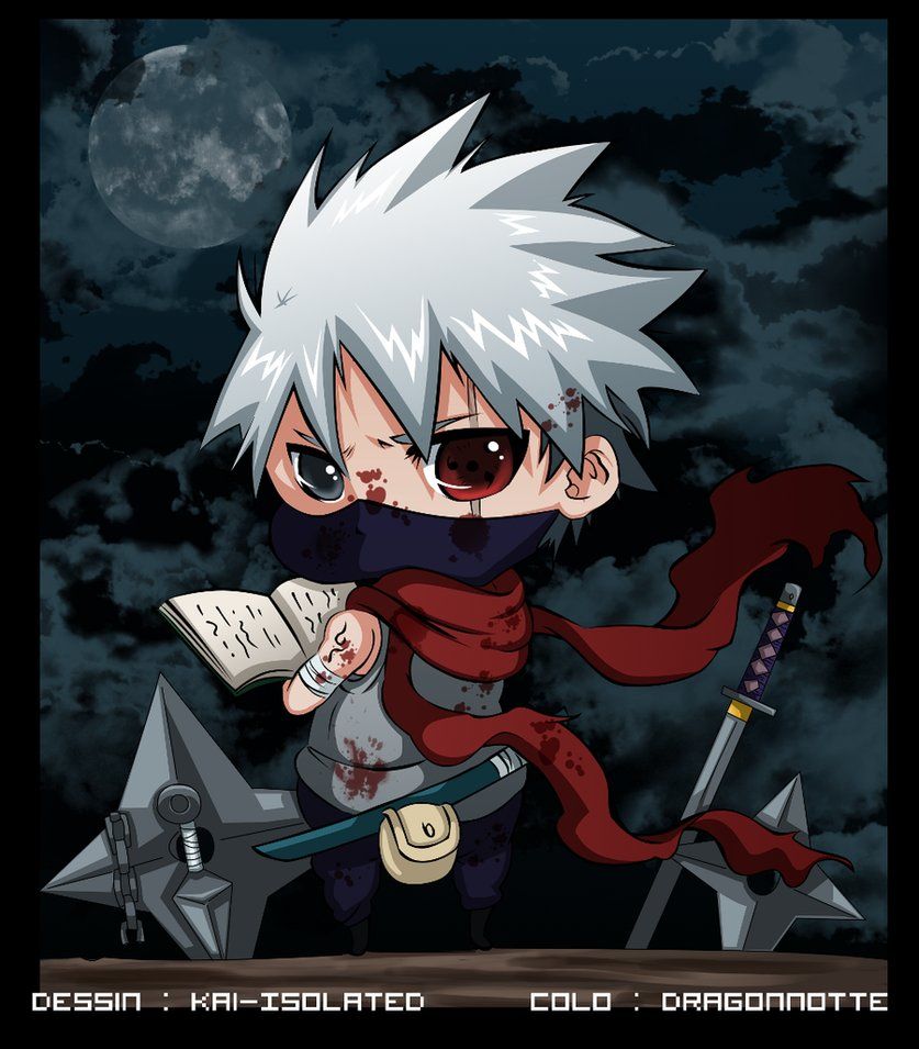 Kakashi ANBU chibi Naruto, 837x955 Verticale, Mobile