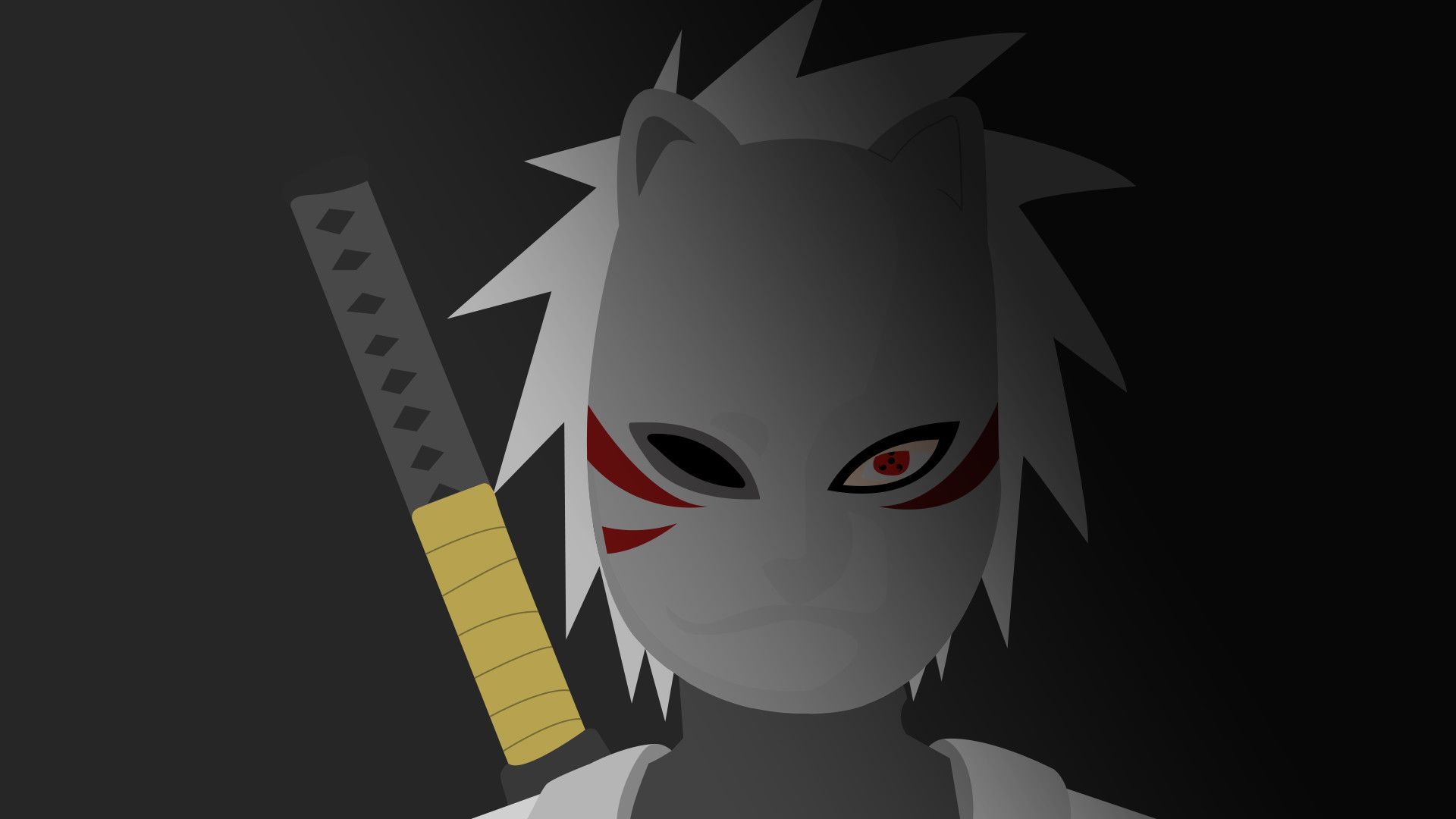 Kakashi ANBU maschera Naruto, 1920x1080 Full HD, PC Desktop