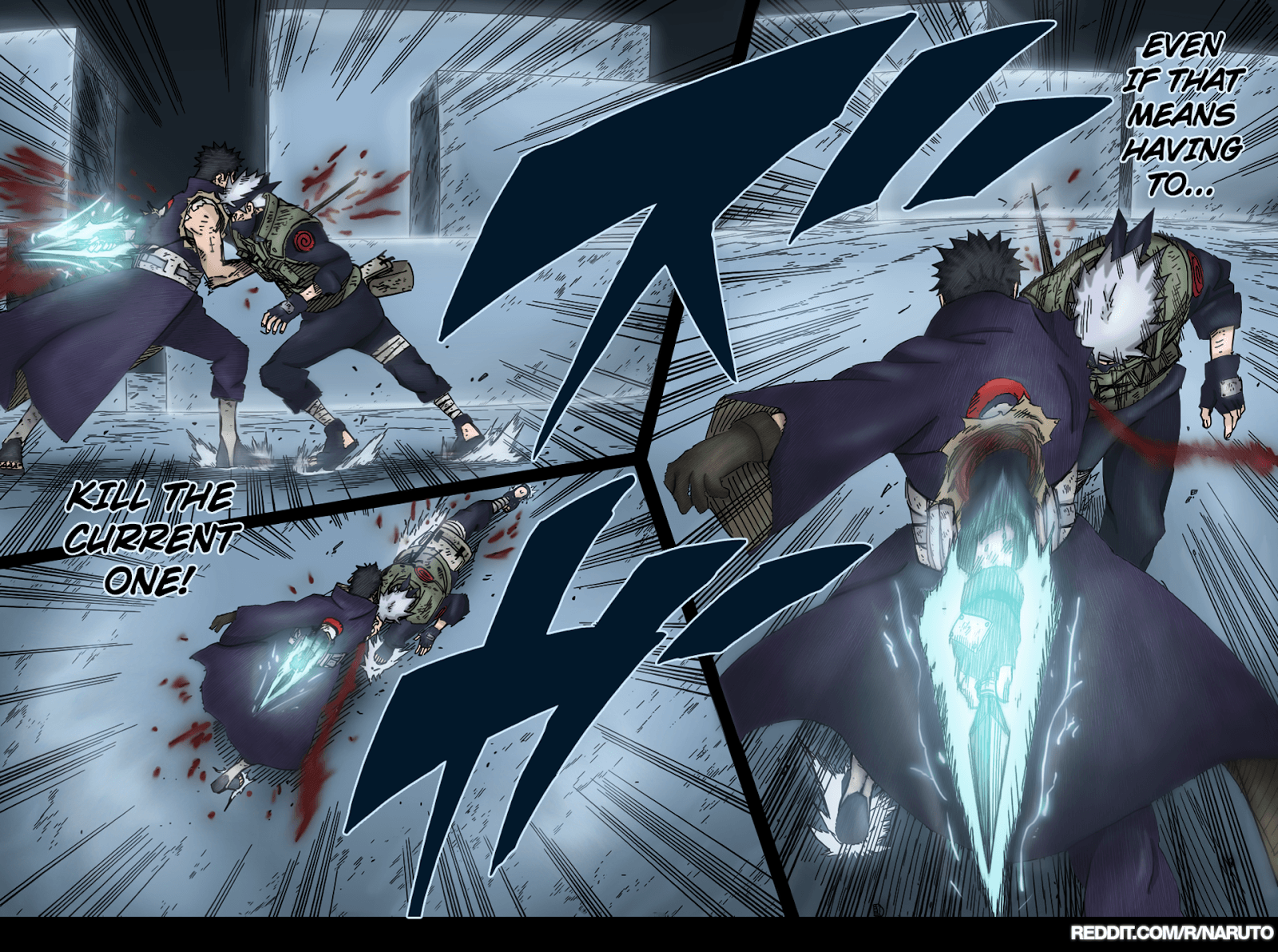 Kakashi e Obito, Naruto, 1600x1192 HD Ready, Desktop