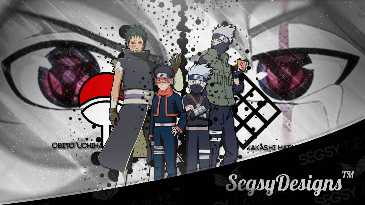 Kakashi e Obito Naruto, 1280x720 720p, iMac