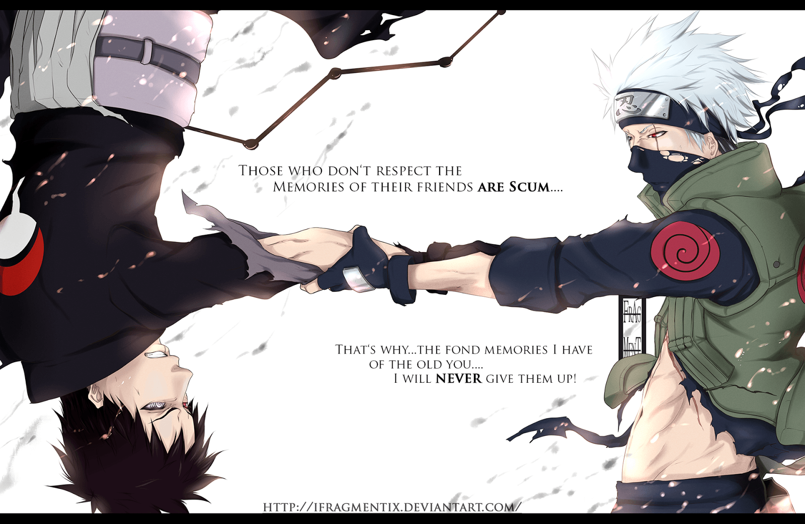 Kakashi e Obito, Naruto anime, 1600x1042 HD Ready, PC