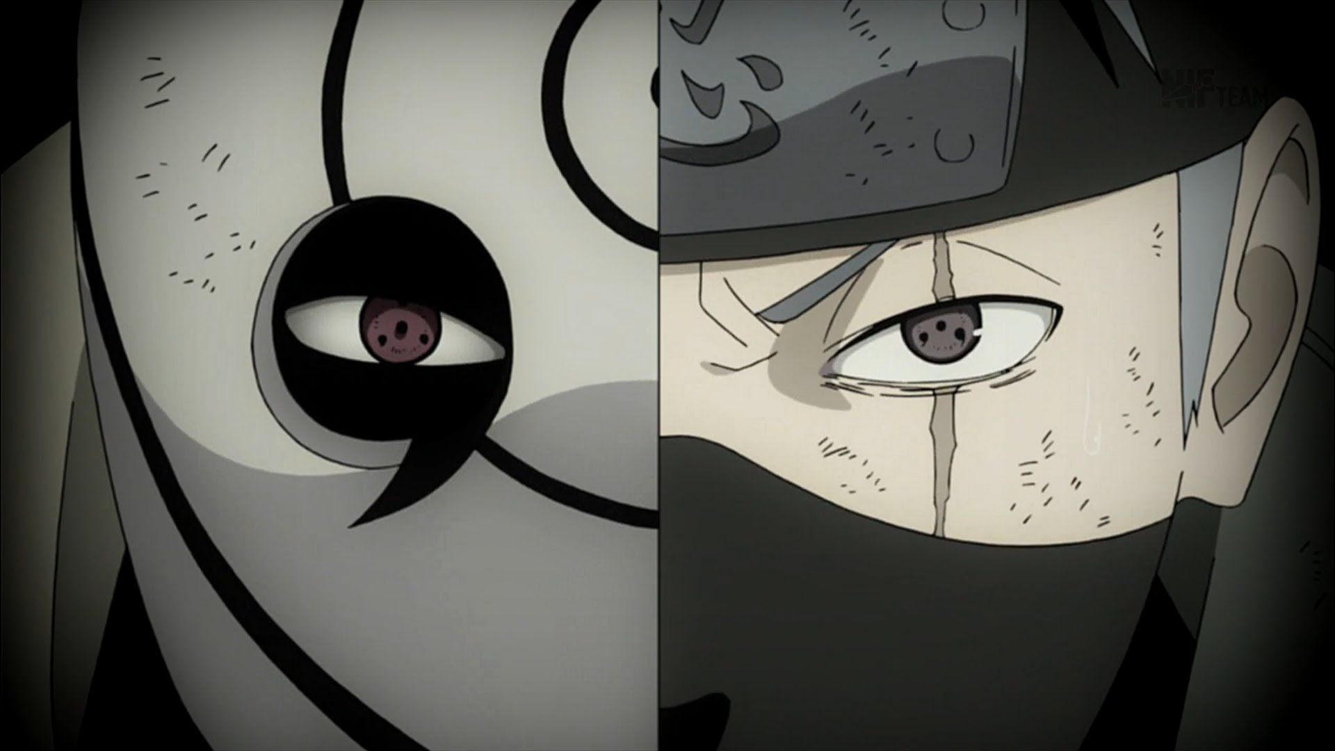 Kakashi e Obito, Naruto, 1920x1080 1080p, PC