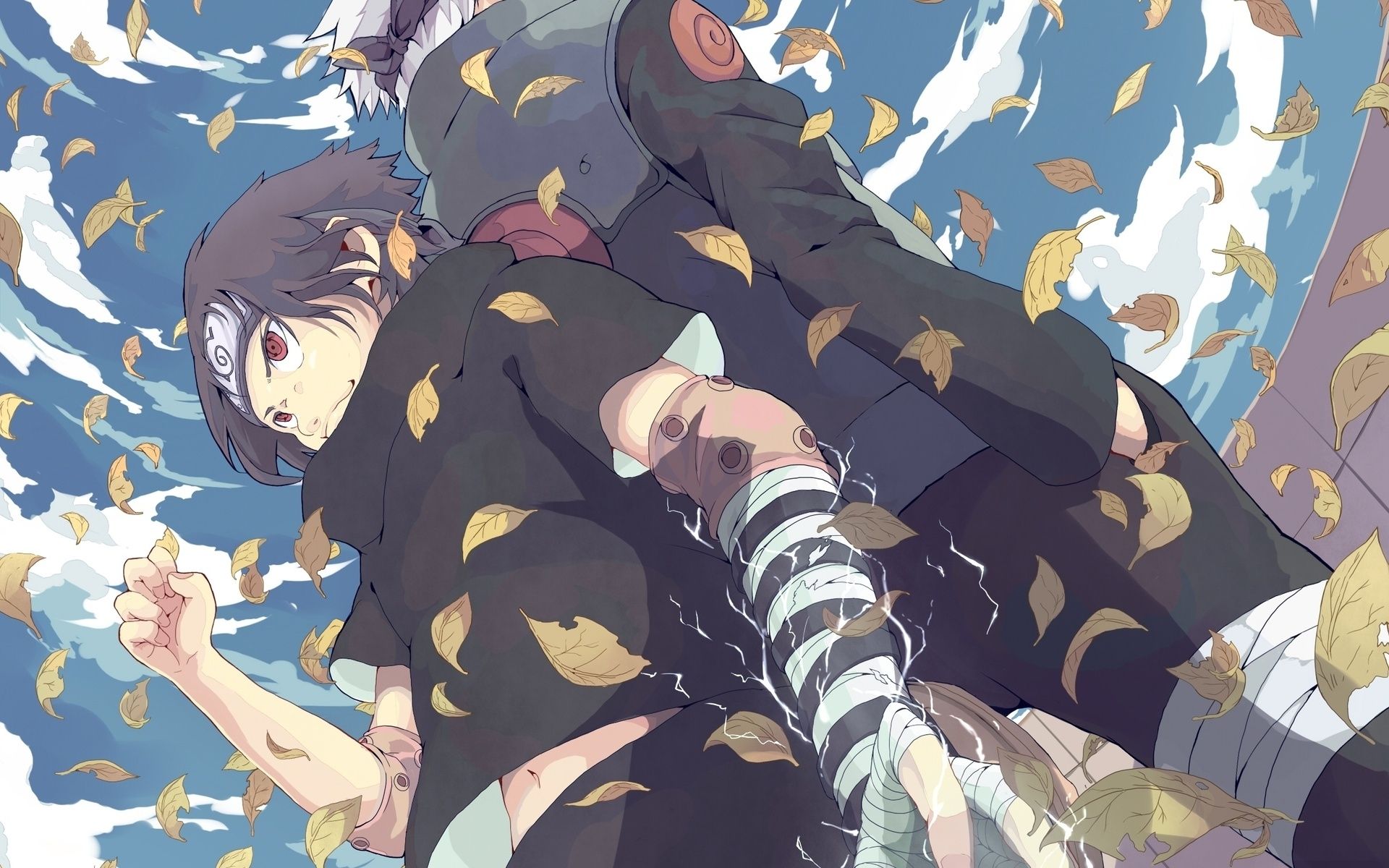 Kakashi e Obito, Naruto, 1920x1200 WUXGA, Desktop