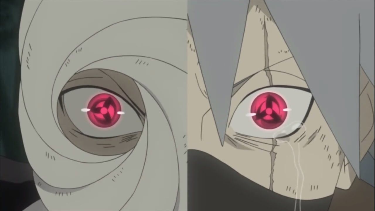 Kakashi e Obito Sharingan, 1280x720 HD, Desktop