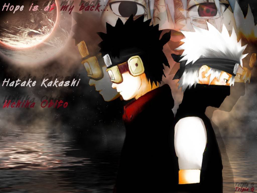 Naruto Team Minato Kakashi Obito, 1600x1200 HD, PC