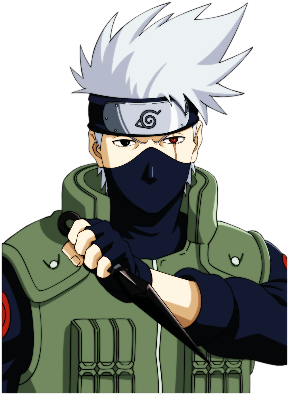 Kakashi Hokage con kunai, 1005x1370 Verticale, OnePlus