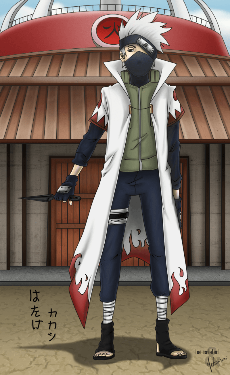 Kakashi Hokage Naruto, ninja, 800x1302 Verticale, Telefono