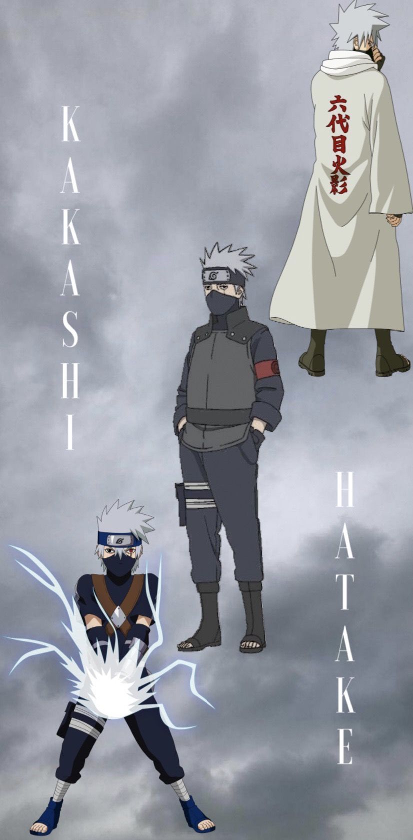 Kakashi Hatake Hokage Naruto, 826x1679 Full HD Verticale, Smartphone