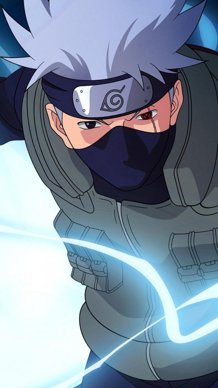 Kakashi Hatake Naruto, 750x1334 Verticale, Mobile