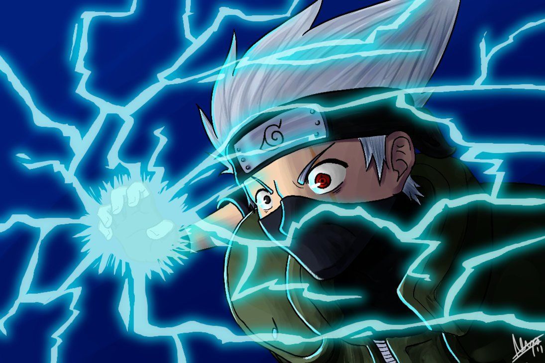 Kakashi Hatake Lightning Blade, 1095x730 HD, PC Desktop