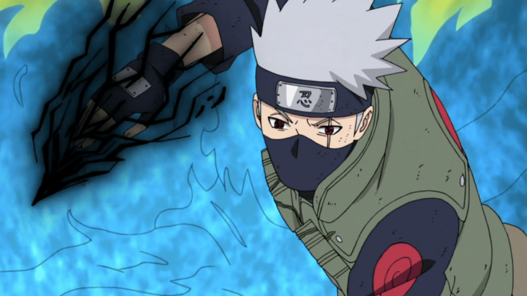 Kakashi Lightning Blade Naruto, 2000x1123 Hi-Res, Desktop