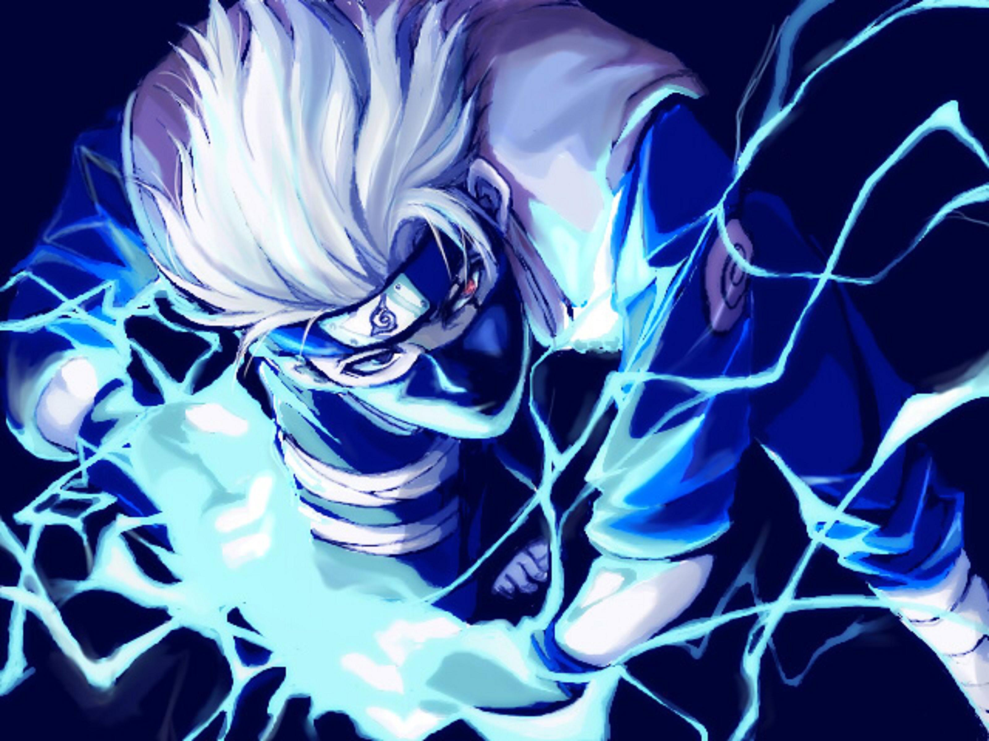 Kakashi Lightning Blade Naruto, 3200x2400 WQXGA, Desktop