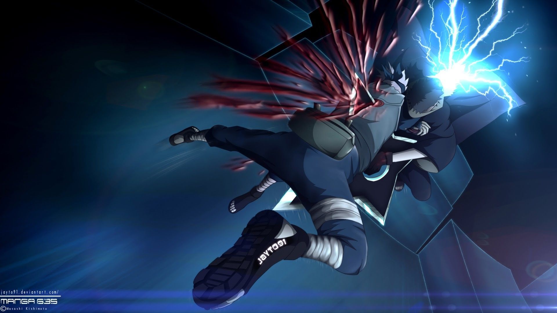 Kakashi Hatake Lightning Blade, 1920x1080 Full HD 1080p, PC Desktop