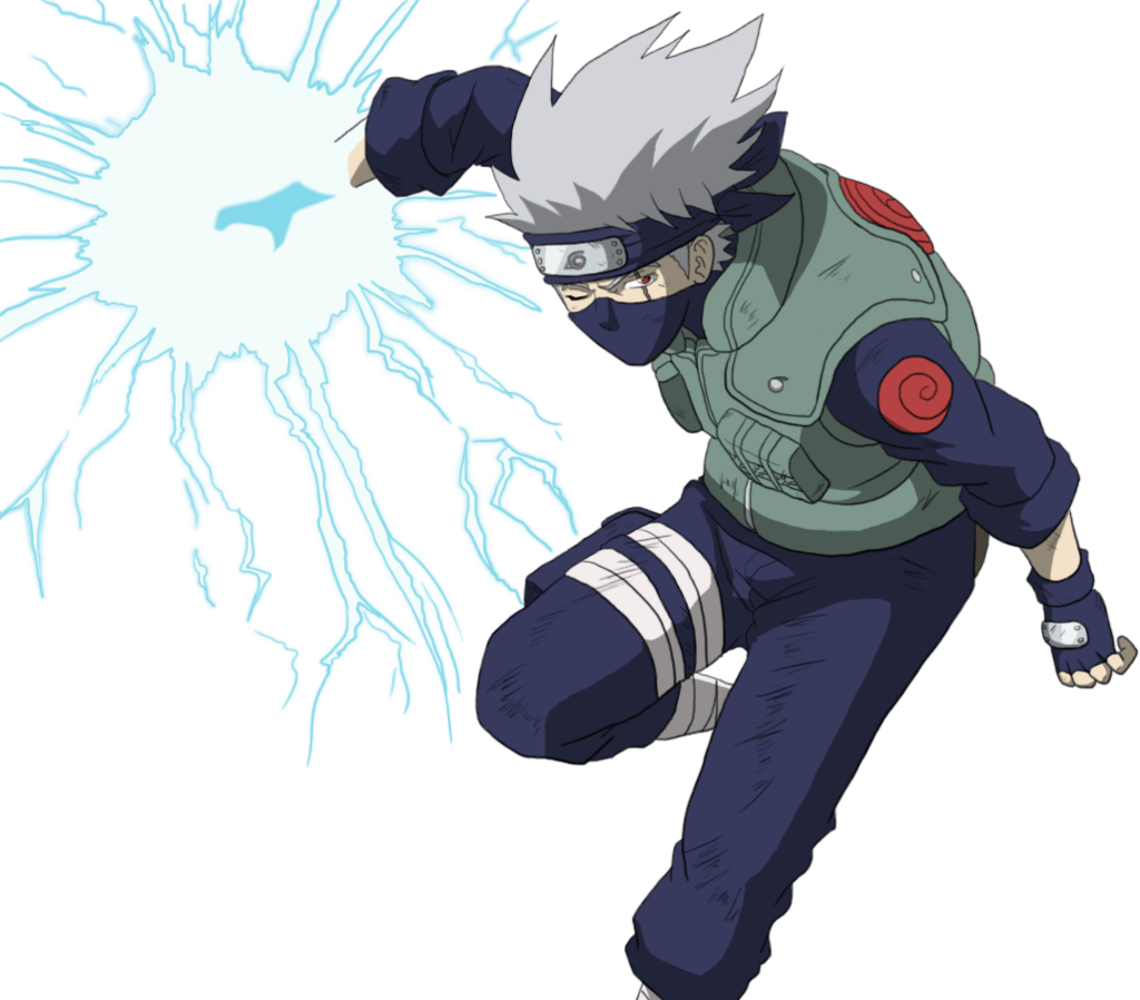 Kakashi Naruto Lightning Blade, 1024x898 HD, PC