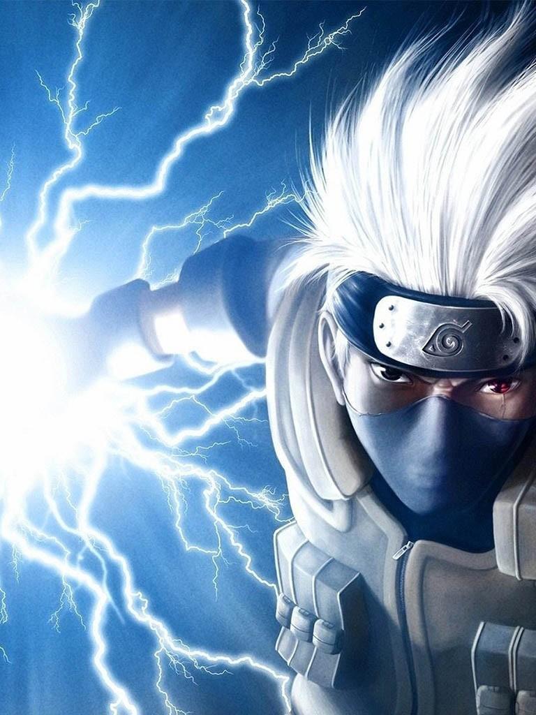 Kakashi Lightning Blade Naruto, 768x1024 Verticale, POCO