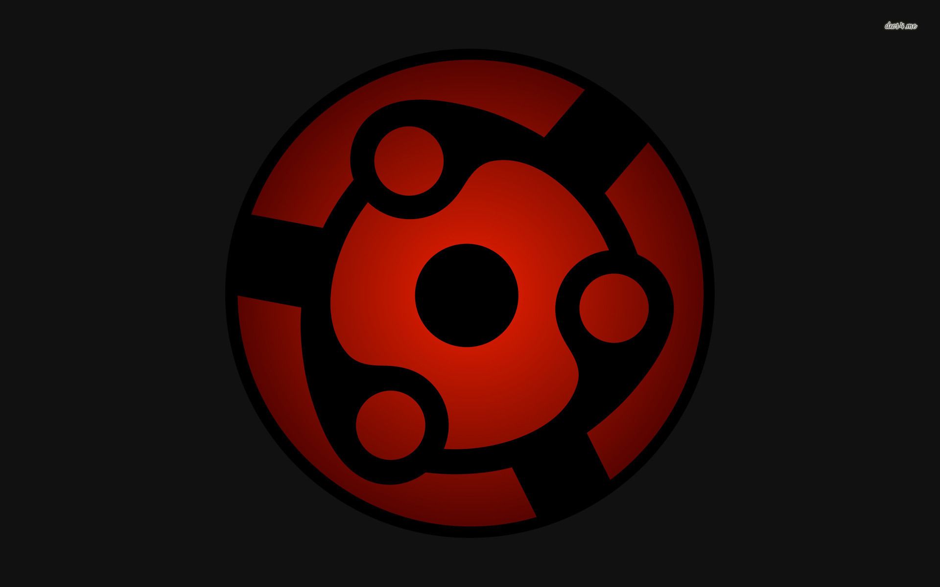 Mangekyou Sharingan simbolo rosso, 1280x800 HD, Desktop