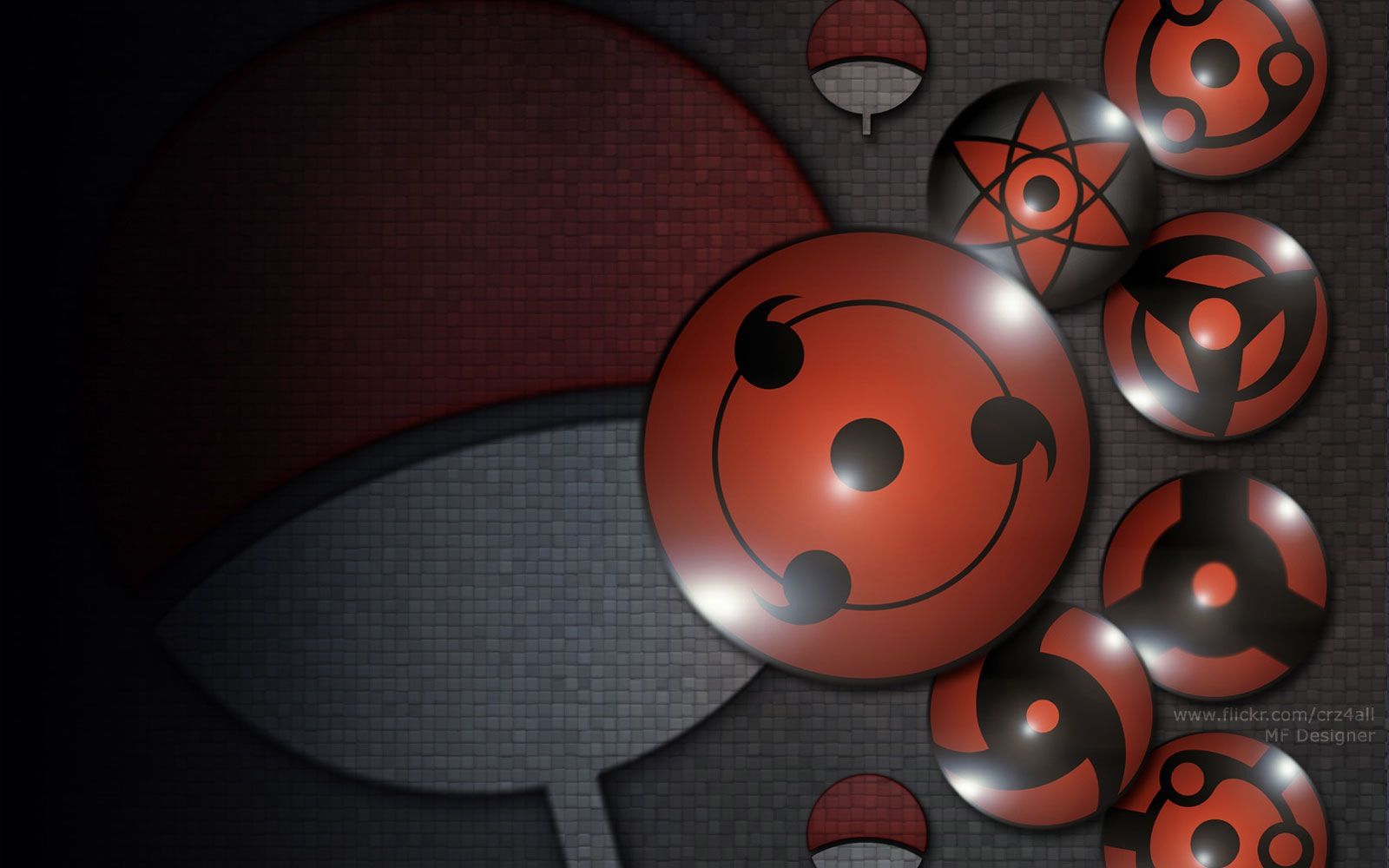 Mangekyou Sharingan simbolo rosso, 1920x1200 Full HD+, Laptop