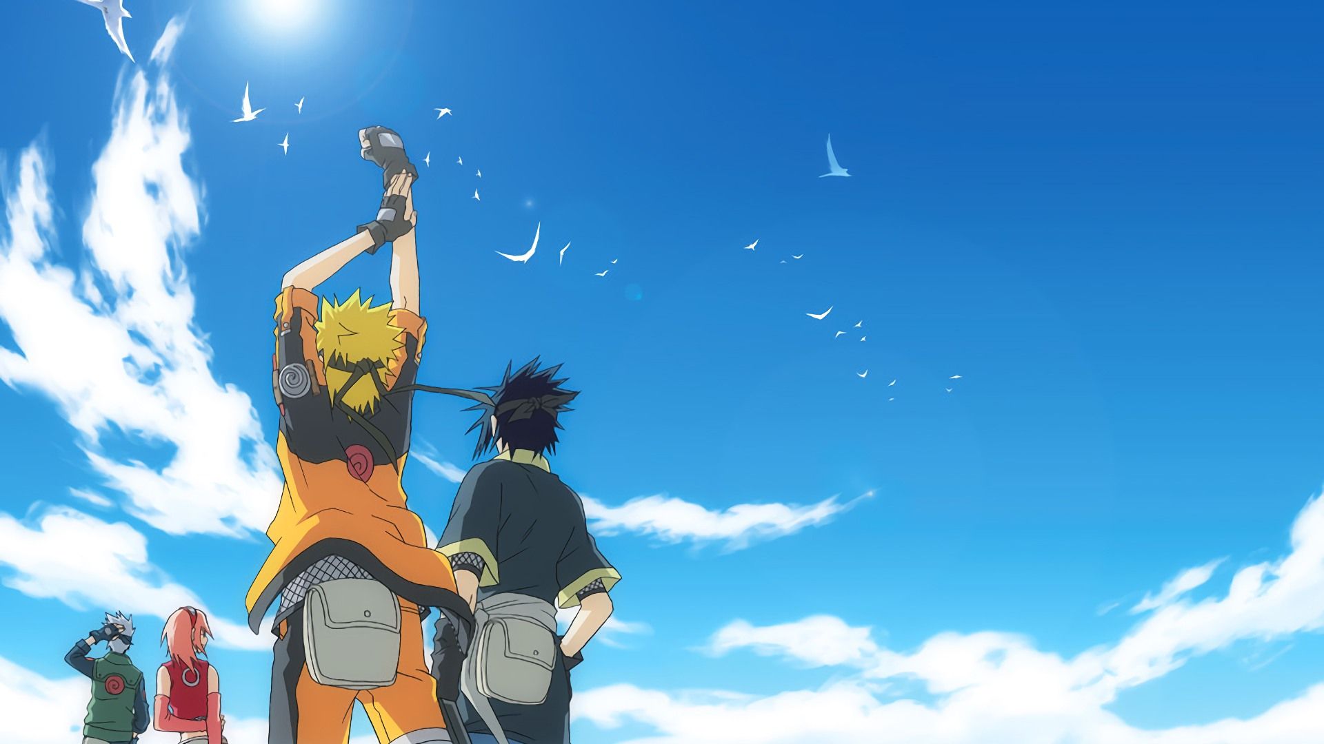 Naruto e Sasuke cielo, clan Uchiha, 1920x1080 1080p, PC Desktop
