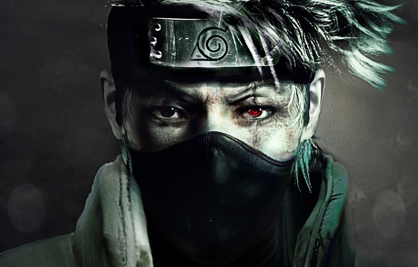 Kakashi Naruto sharingan ninja, 1332x850 HD, Desktop