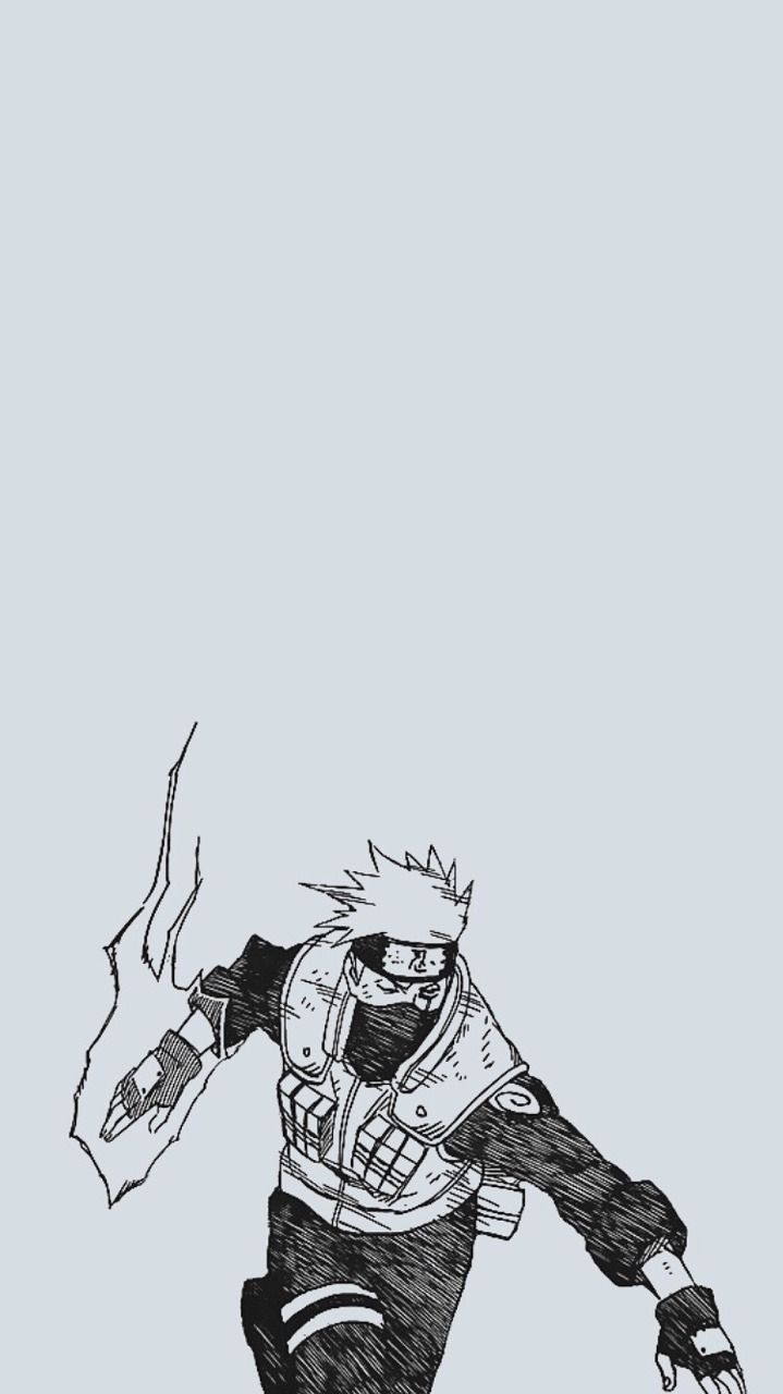 Kakashi disegno schizzo Naruto, 719x1280 Full HD Verticale, iPhone