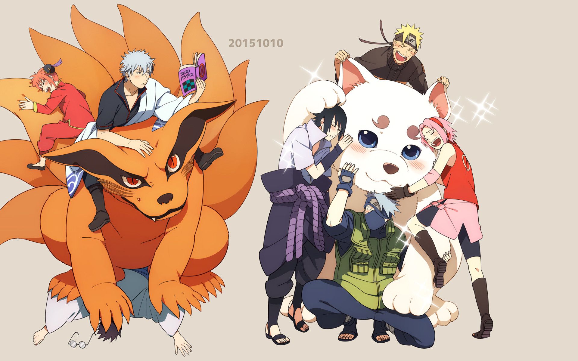 Sasuke e Kakashi giovane, neve, clan Uchiha, 1920x1080 Full HD, Desktop