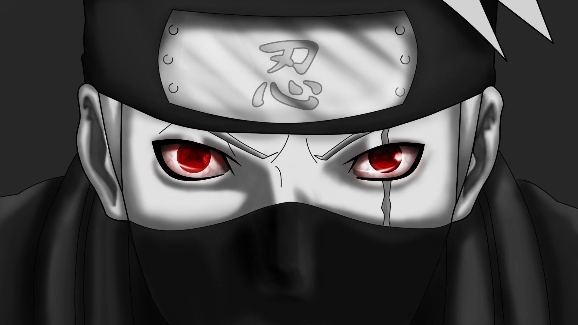 Kakashi Obito volto diviso, 1920x1200 WUXGA, Desktop