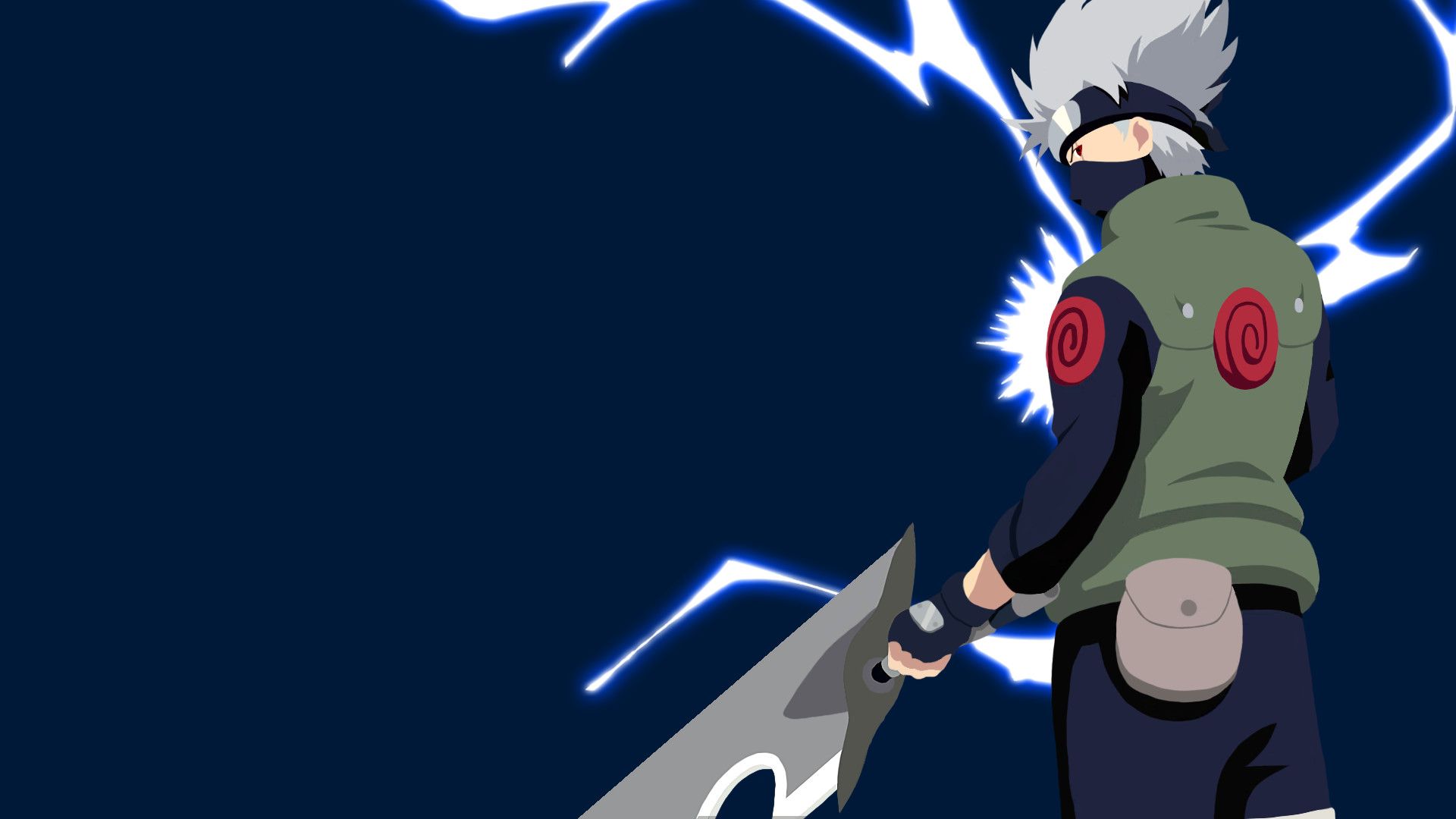 Kakashi Hatake Naruto fulmine, 1920x1080 1080p, PC