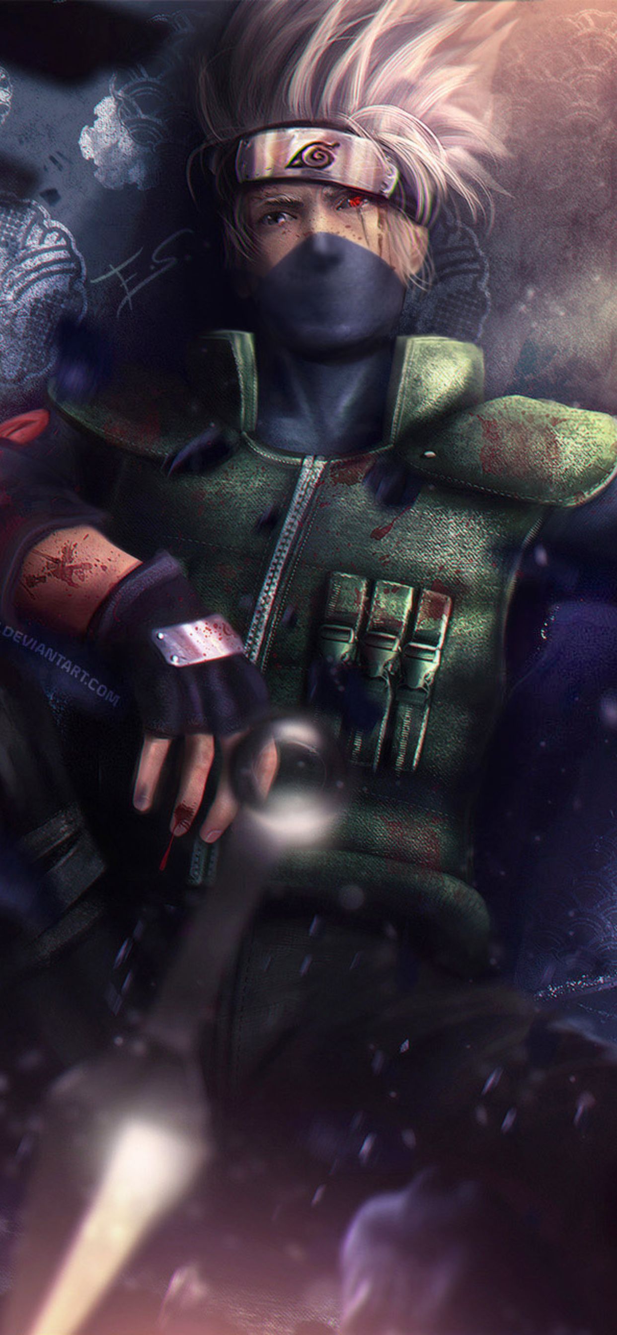 Kakashi Hatake Naruto, 1242x2688 Full HD Verticale, Smartphone