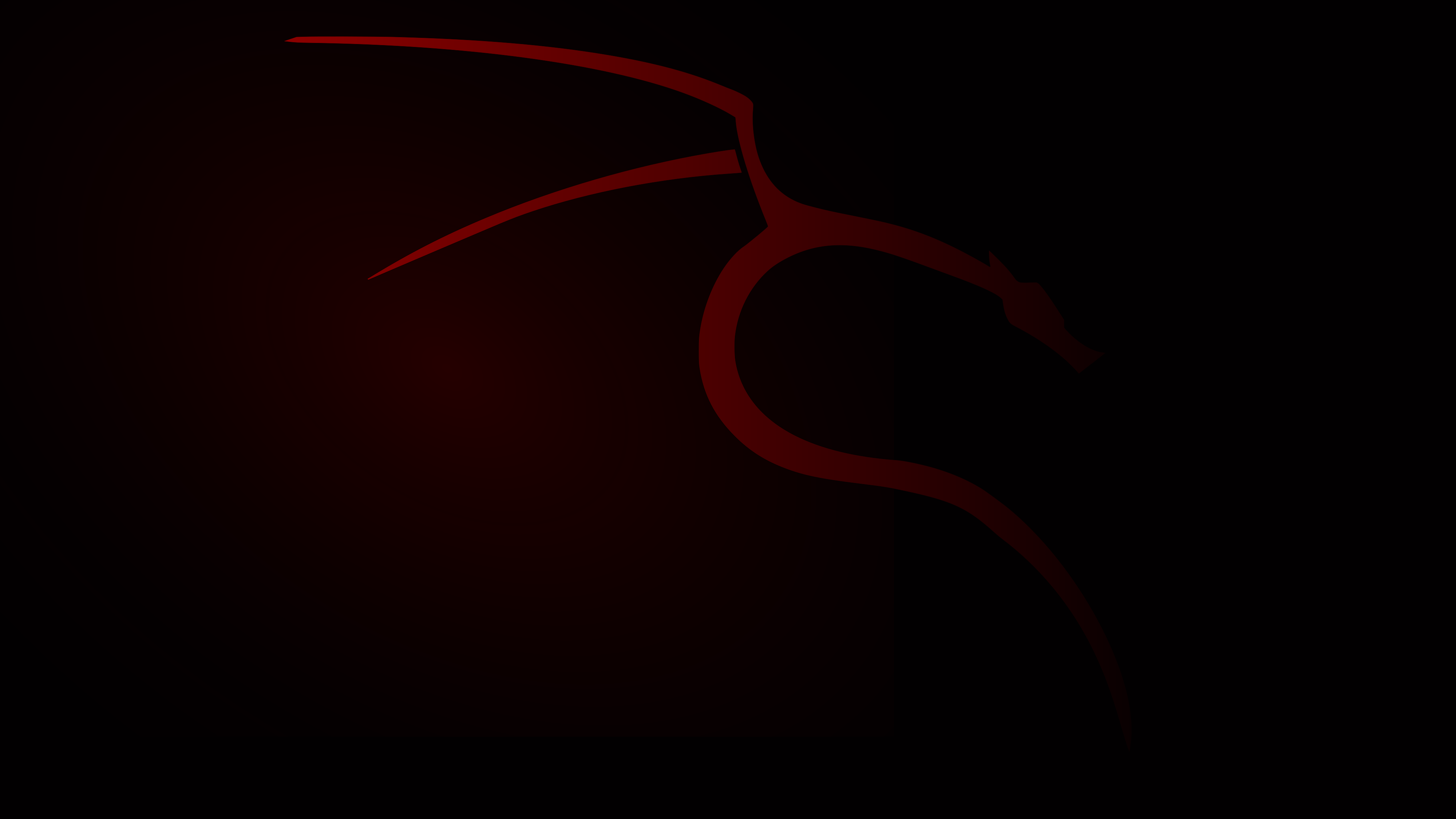 Logo Kali Linux drago rosso, 4000x2250 Ultra HD, 4K TV