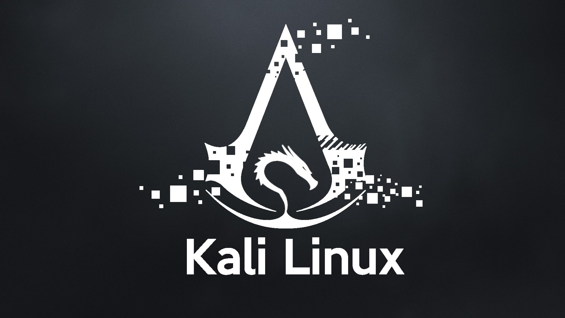 Logo Kali Linux drago digitale, 1920x1080 Full HD 1080p, Desktop