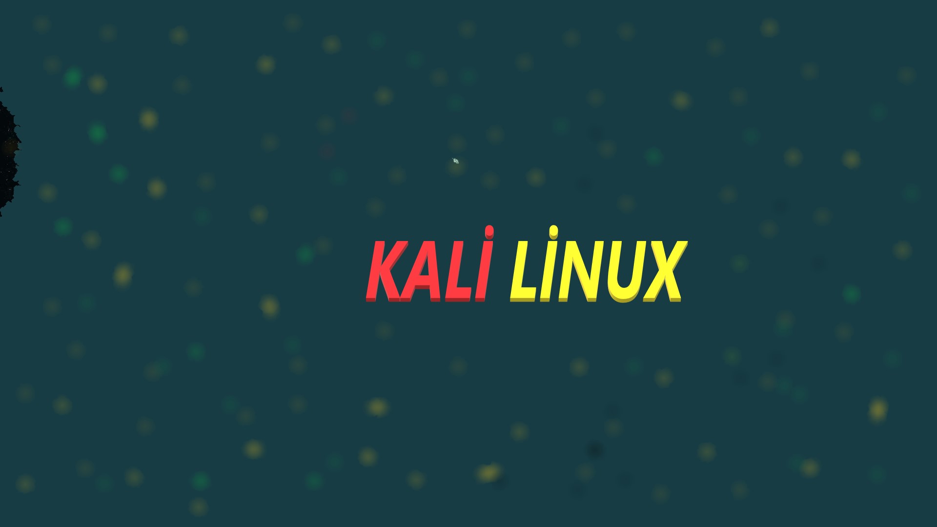 Logo Kali Linux testo colorato, 1920x1080 Full HD 1080p, Desktop