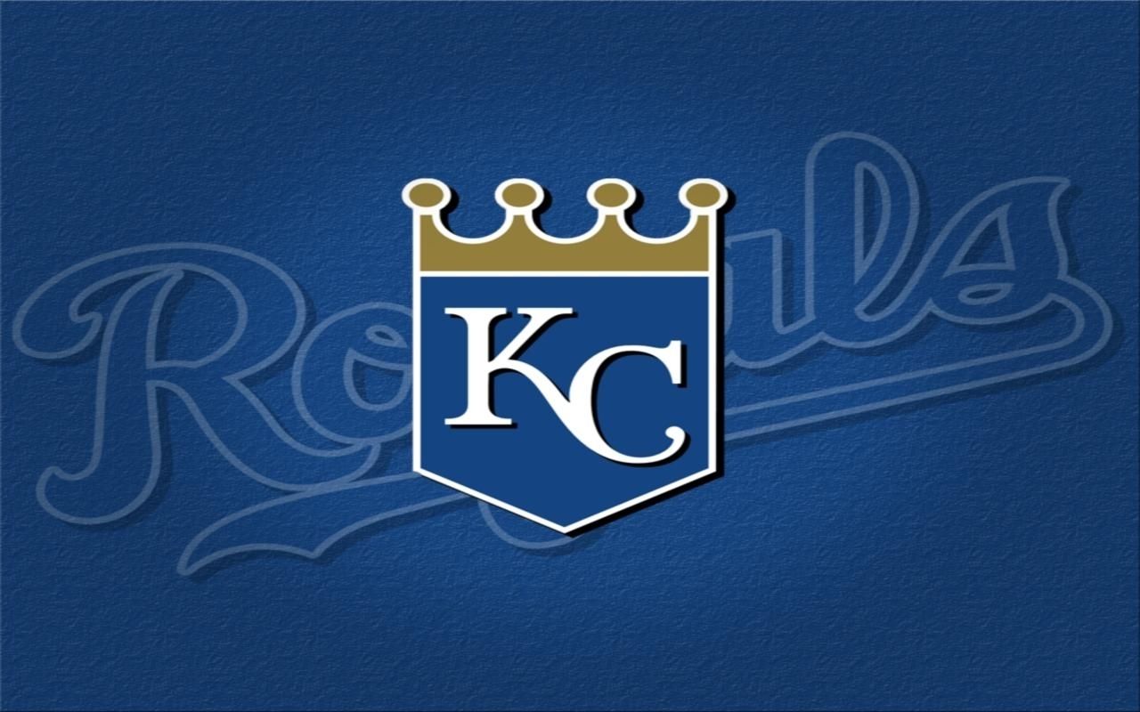 Logo Kansas City Royals blu, 1280x800 HD, Desktop