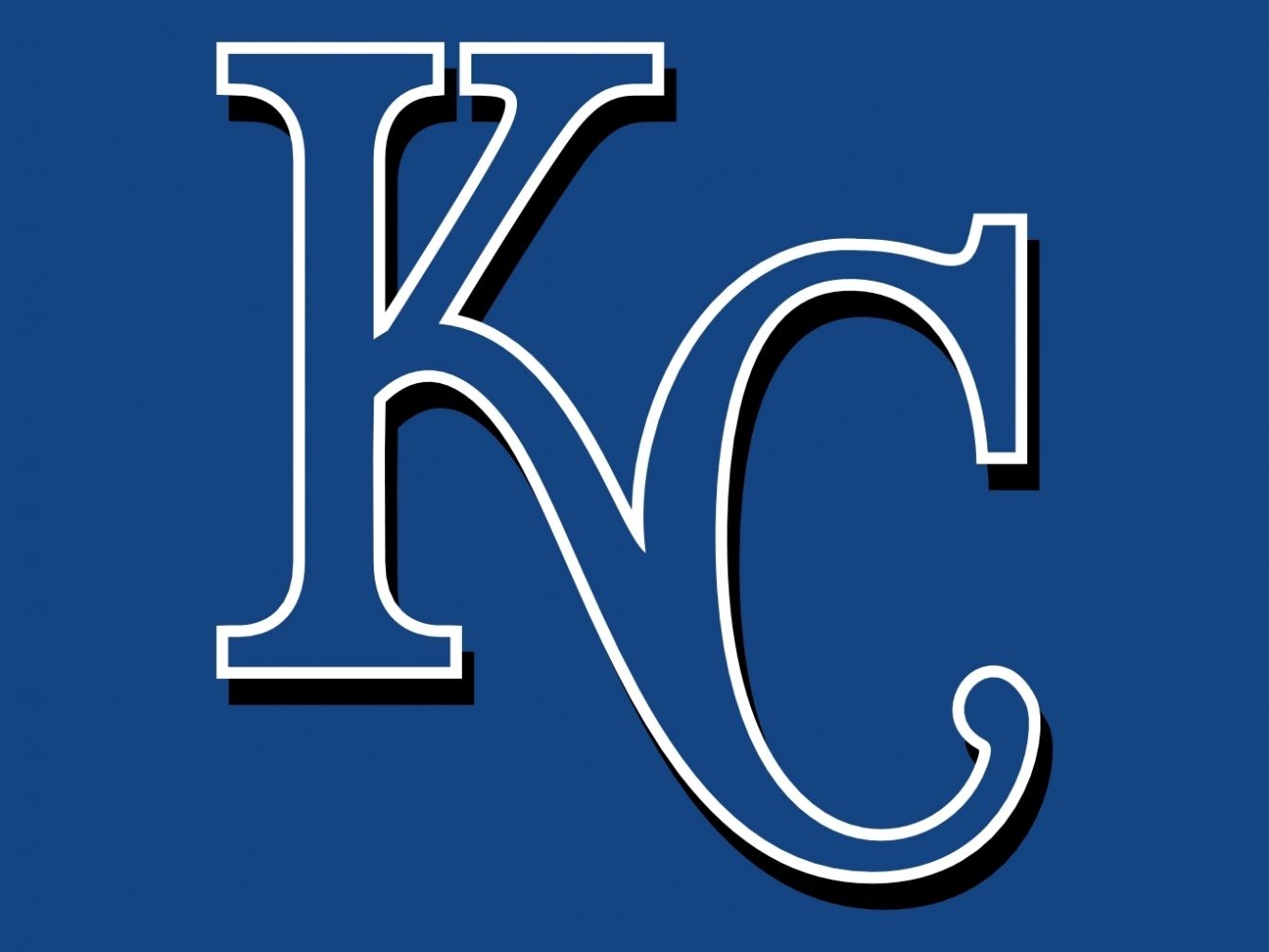 Logo KC Royals blu, 1338x1004 720p, PC