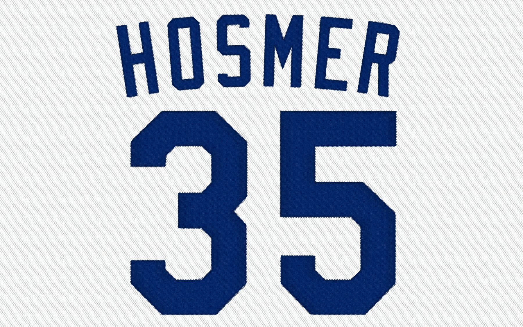 Maglia baseball Hosmer 35, 1800x1125 HD Ready, Desktop