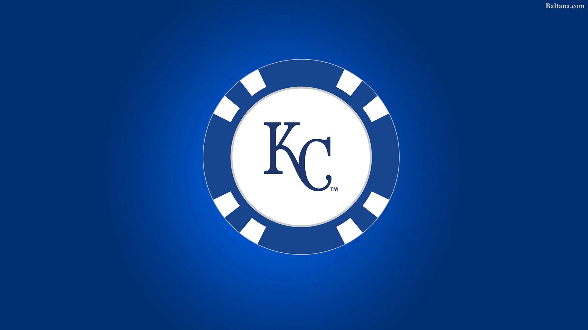Logo Kansas City Royals blu, 1920x1080 Full HD 1080p, PC Desktop