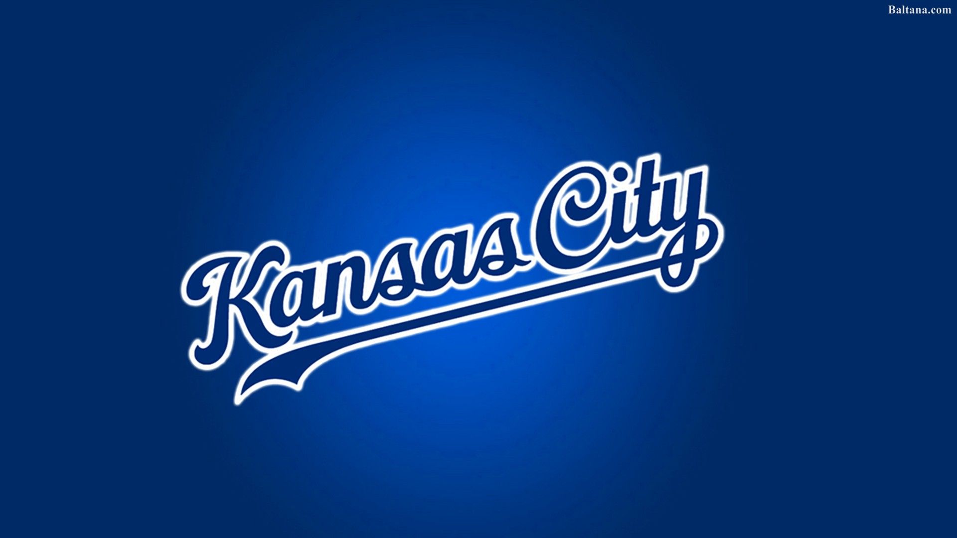 Logo Kansas City Royals blu, 1920x1080 1080p, Laptop