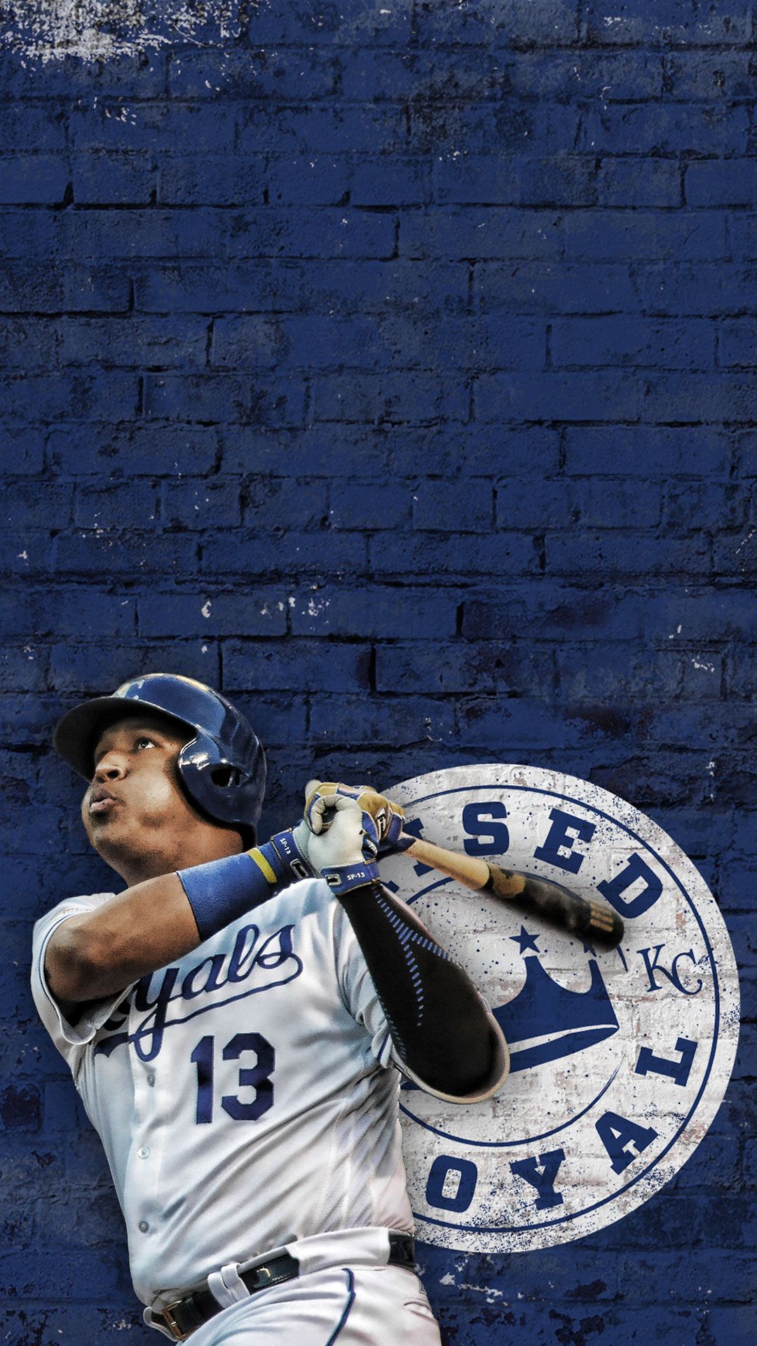 Giocatore baseball Kansas City Royals, 1080x1920 Full HD Verticale, iPhone Pro