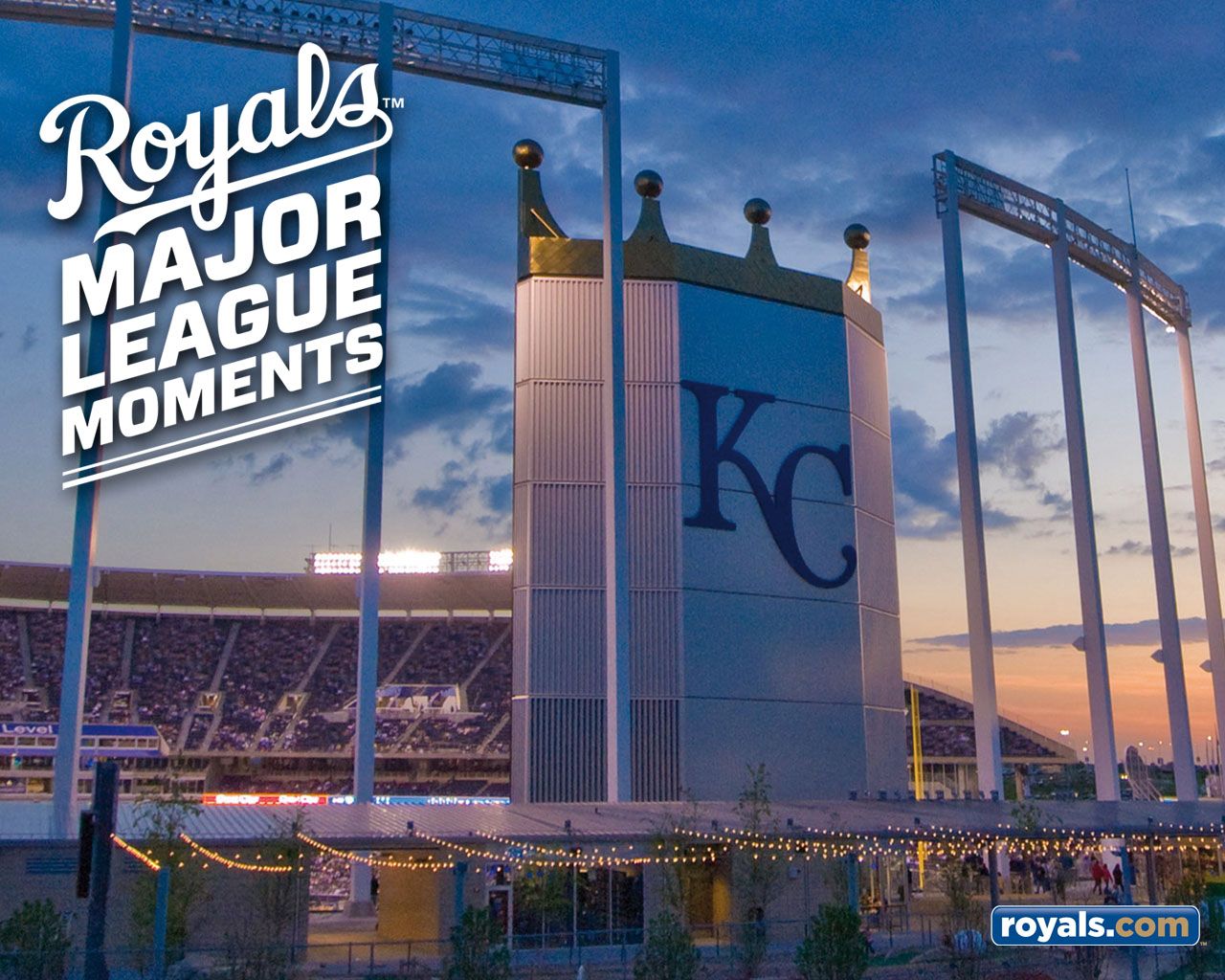 Stadio Kansas City Royals corona, 1280x1024 HD, Desktop
