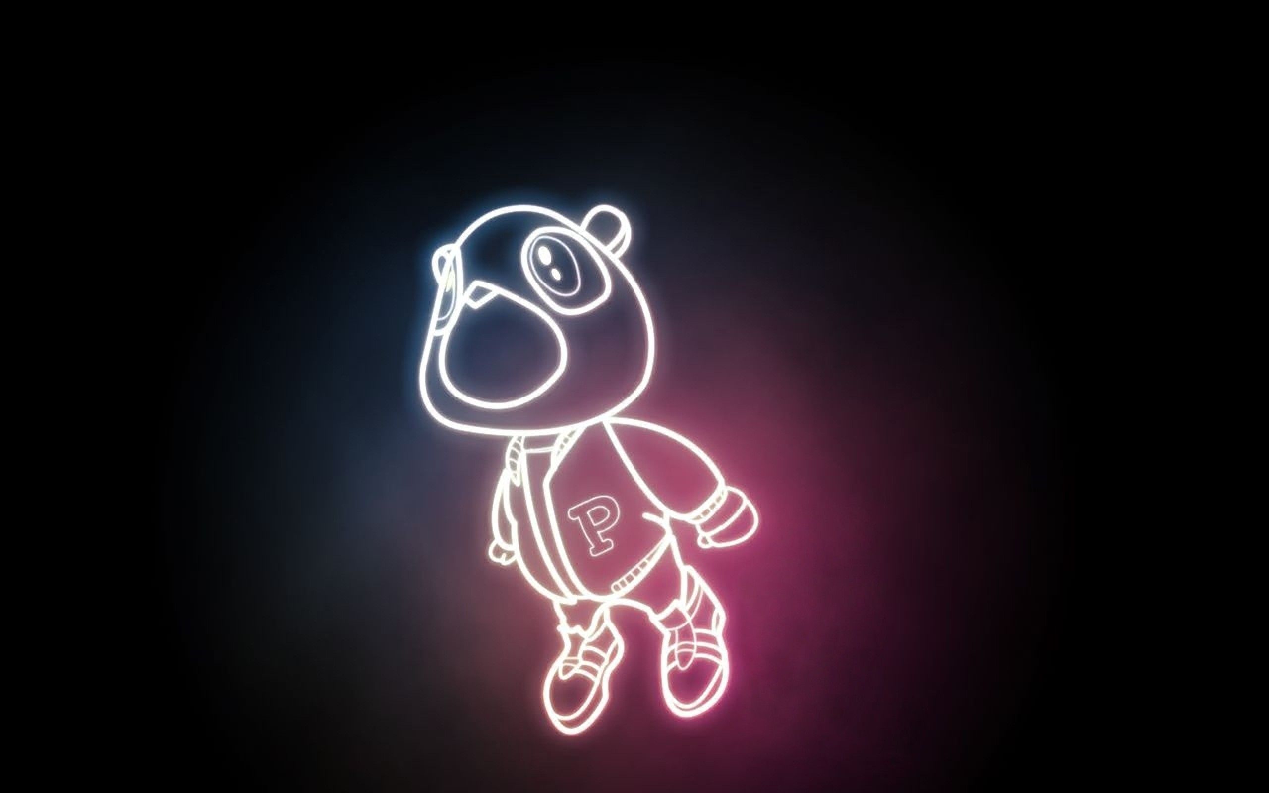 Orsetto neon Kanye West Graduation, 2560x1600 2K+, Desktop