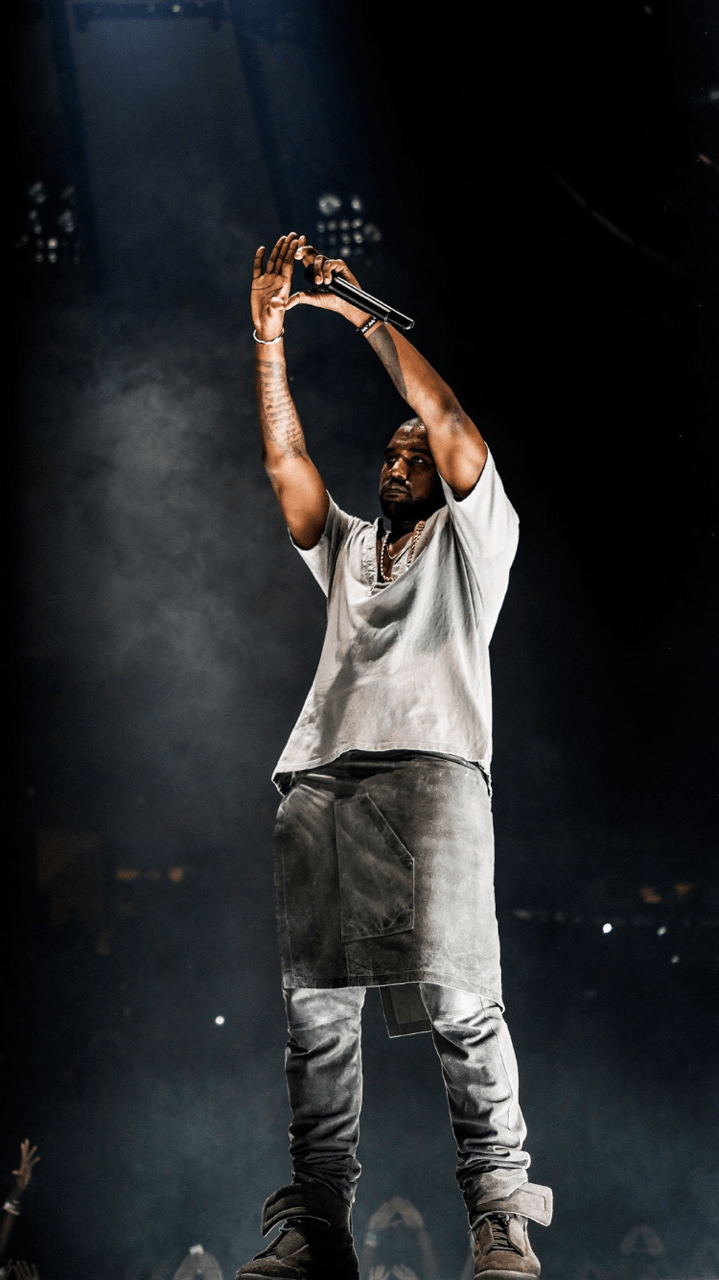 Kanye West concerto luce rossa, 2048x1365 Hi-Res, PC