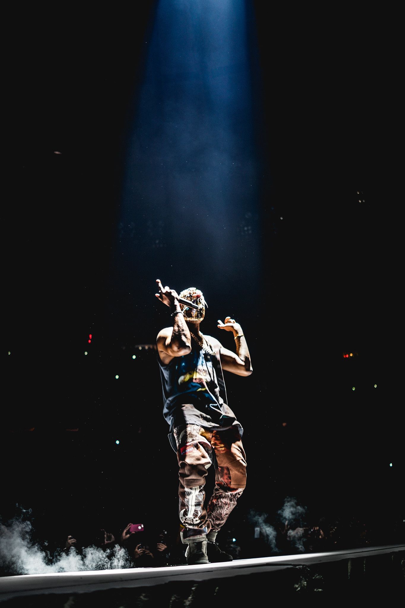 Kanye West Yeezus poster rosso, 1588x2246 Full HD Verticale, iPhone Pro