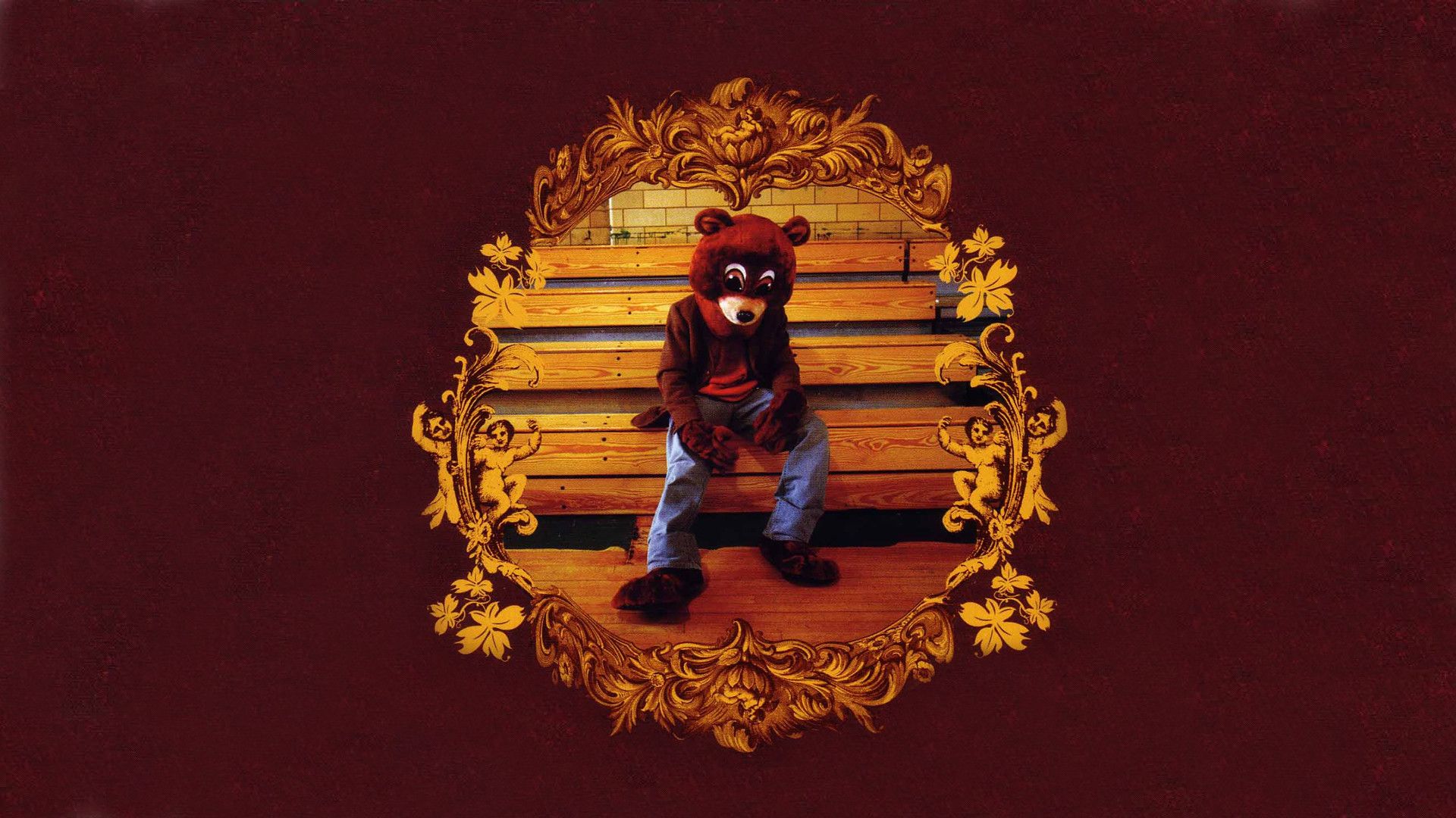 Copertina album Graduation Kanye West, 768x1024 Verticale, iPhone Air