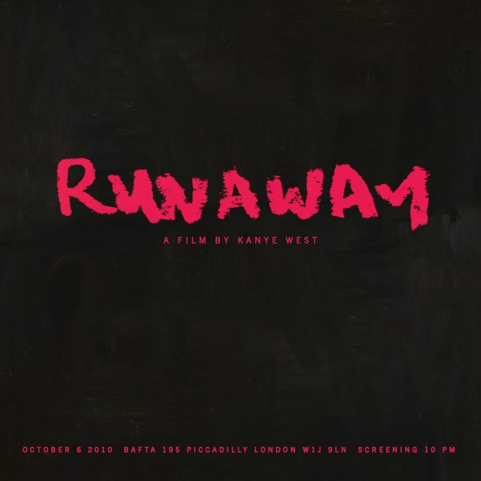 Poster Runaway film Kanye West, 960x960 HD, Laptop