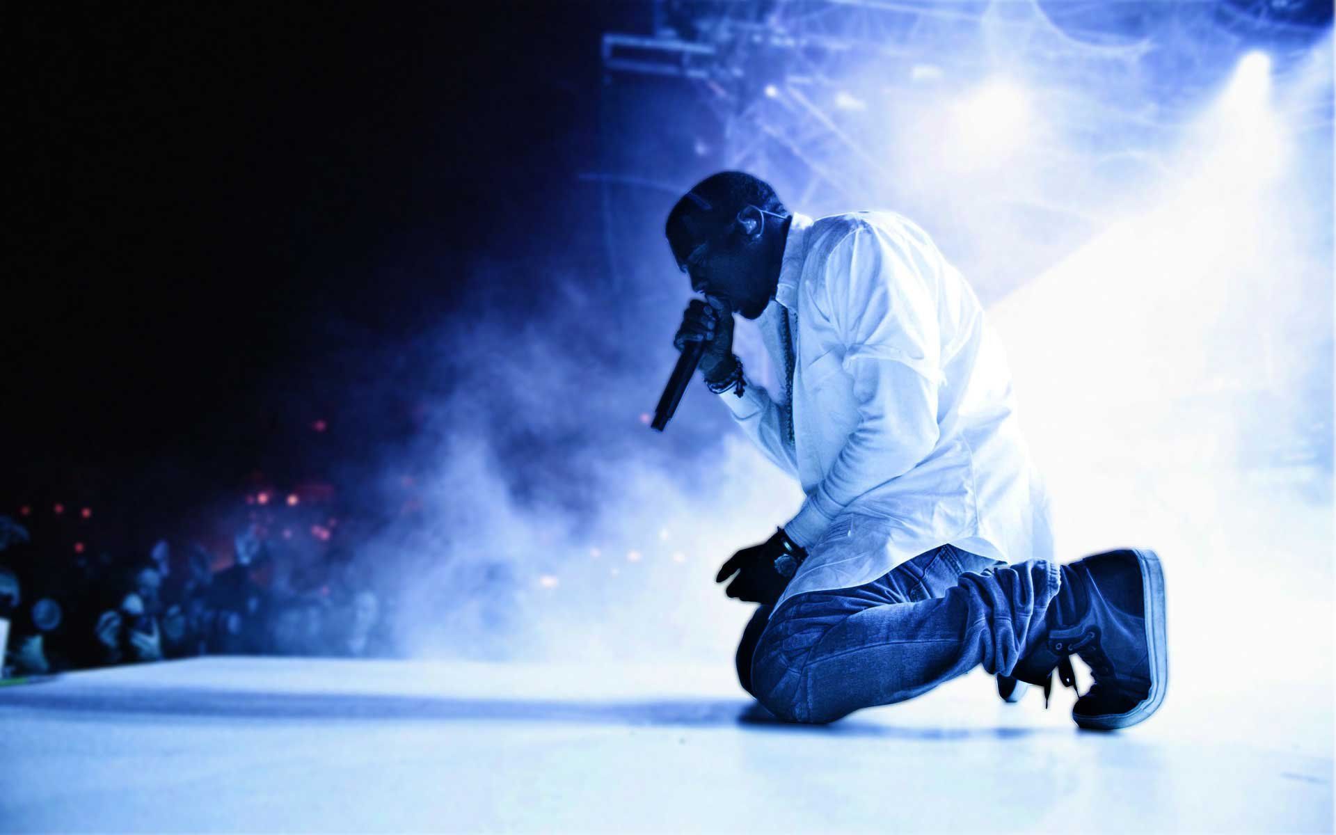 Kanye West performance sul palco, rapper, 1920x1200 WUXGA, Desktop