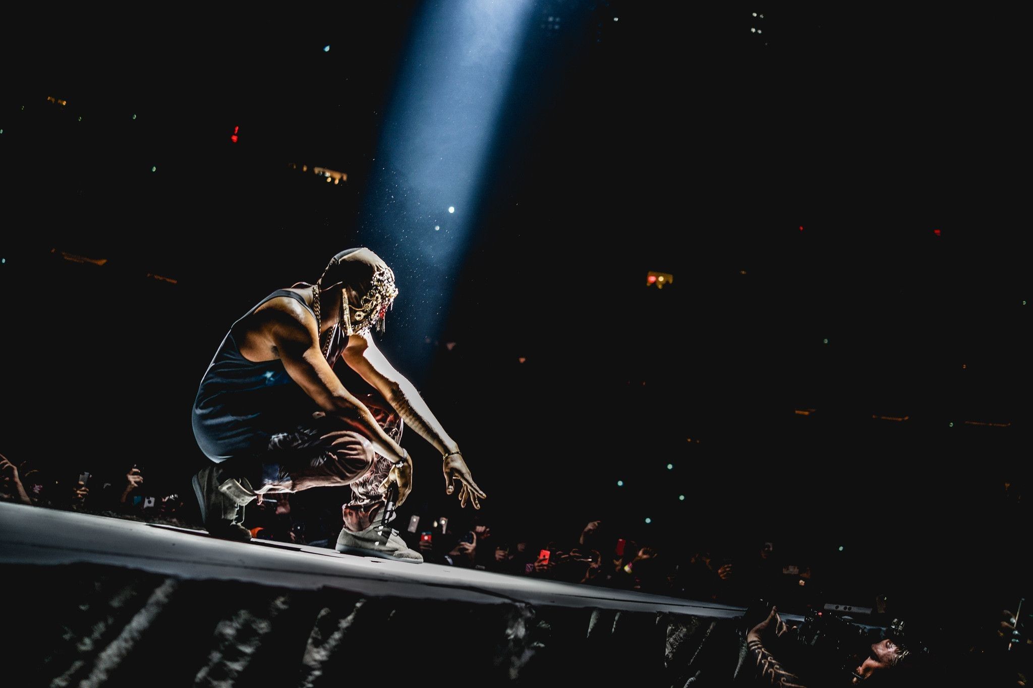 Kanye West sul palco, 2048x1365 Hi-Res, Desktop