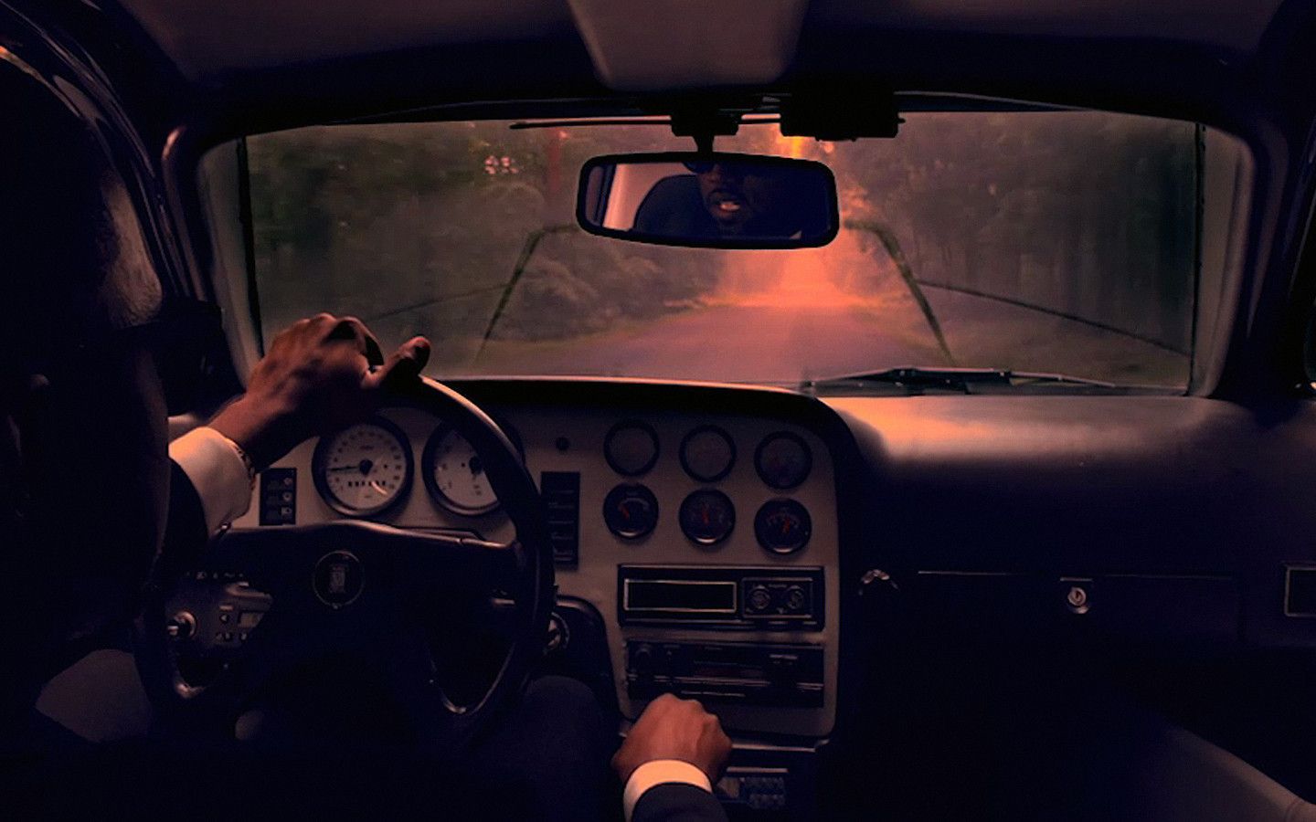 Interno auto guida notturna, 1440x900 720p, PC